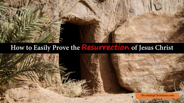 How to Easily Prove the Resurrection of Jesus Christ