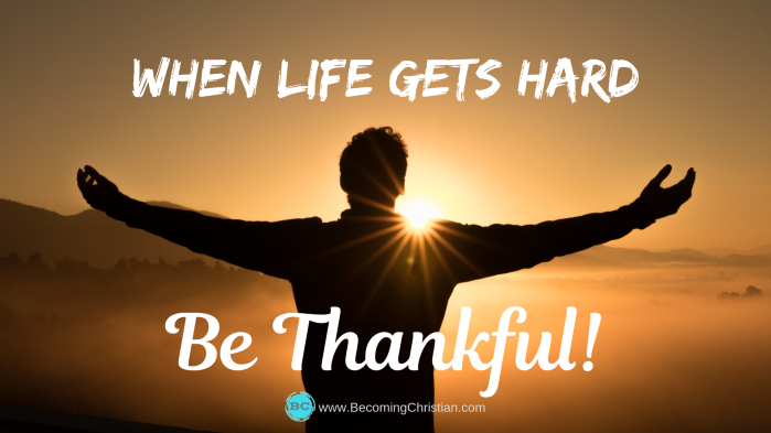 Why you should be thankful all the time
