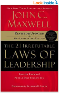 the 21 irrefutable laws of leadership