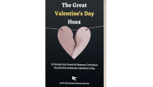The great valentine's day hoax 10 reasons not to celebrate valentine's day booklet cover