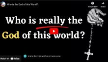 Who is the god of this world video image
