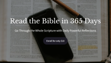 Read your bible in 365 days hero image course